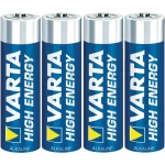 Komplet od 4 alkalne mignon baterije VARTA High Energy