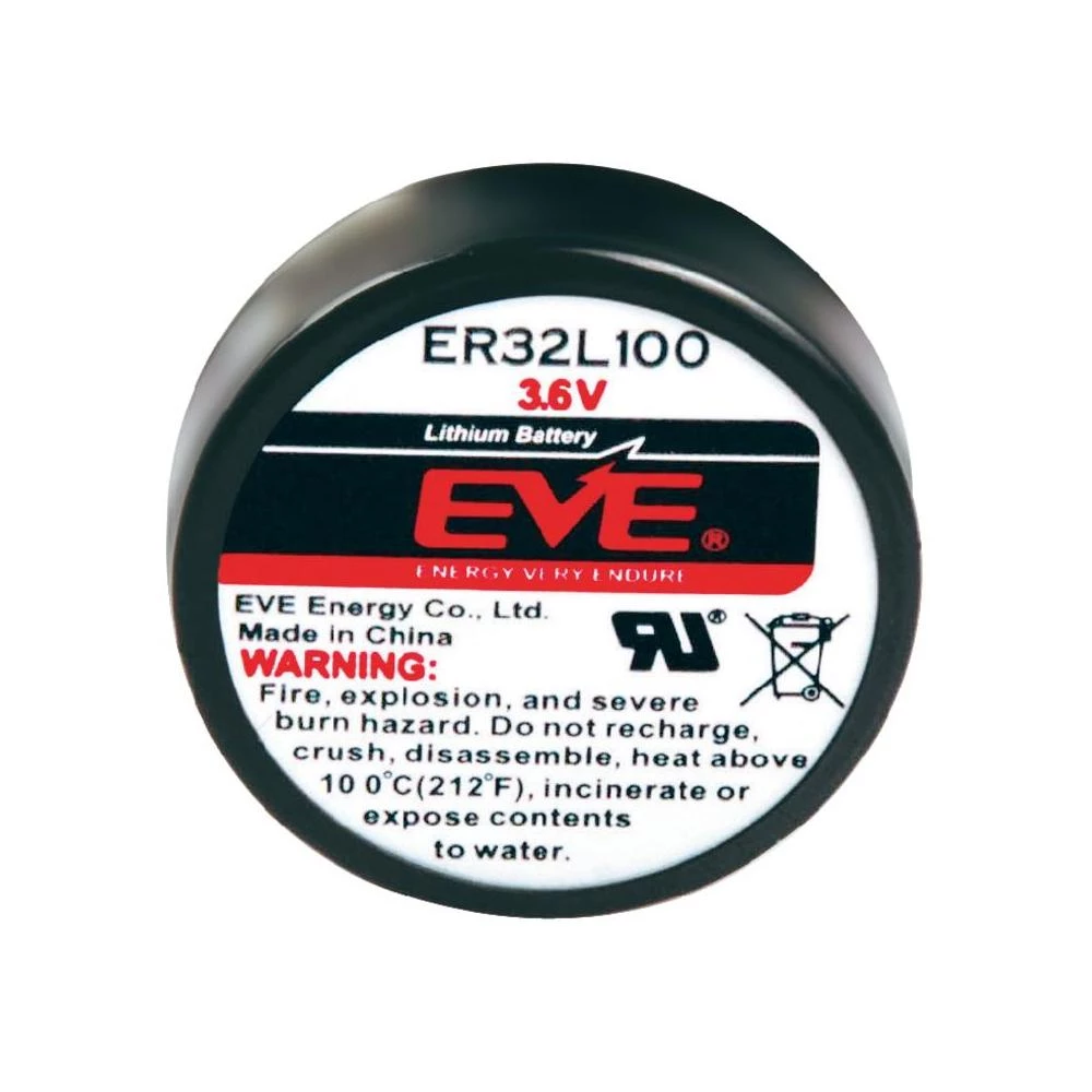 Litijumska baterija EVE 1/6 D, 2 lemna pina slika