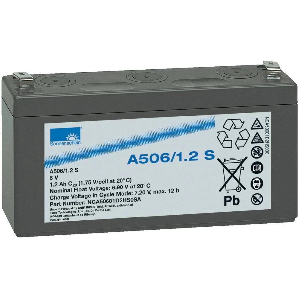 Dryfit akumulator s olovnim gelom A506/1,2 S slika