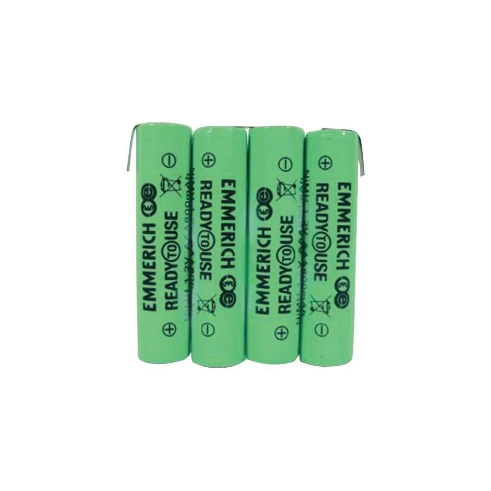 Mikro akumulatorski paket Emmerich Ready to Use, 4,8 V, Z-lemna zastavica slika
