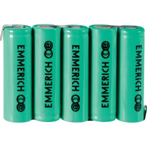Mignon akumulatorski paket Emmerich, 6 V, Z-lemna zastavica slika