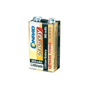 Litijumska blok baterija od 9 V Conrad energy Extreme Power slika