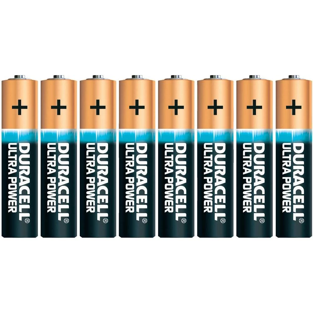Alkalne mikro baterije DURACELL Ultra, komplet od 8 komada slika