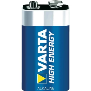 Alkalna blok baterija VARTA High Energy od 9 V slika