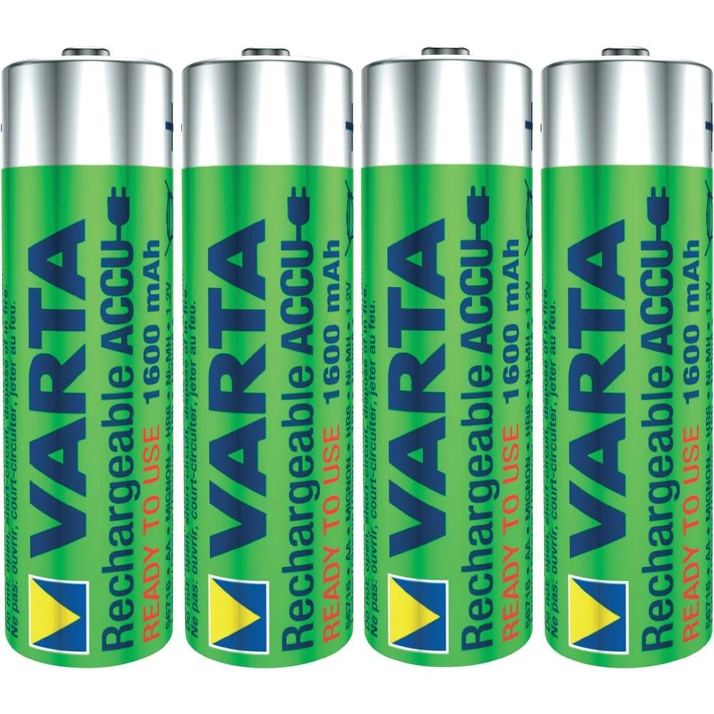 Akumulator VARTA Power Ready2Use, 1600 mAh, 4 komada slika