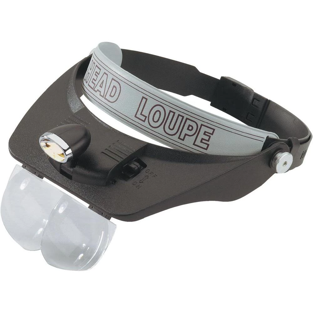 Povećalo na traci za glavu s LED reflektorom slika