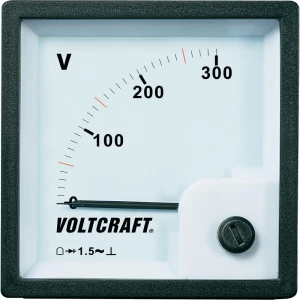 VOLTCRAFT AM-72x72/300V analogni ugradbeni mjerni uređaj slika