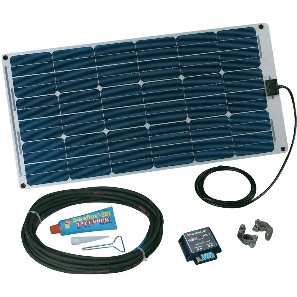 Solarni komplet za čamce i jahte od 30 W slika