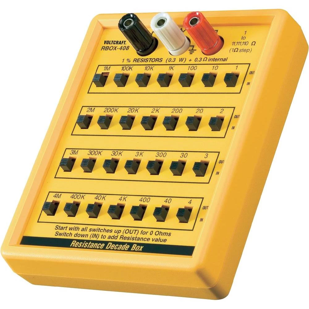 VOLTCRAFT® otpornička dekada R-BOX01 slika