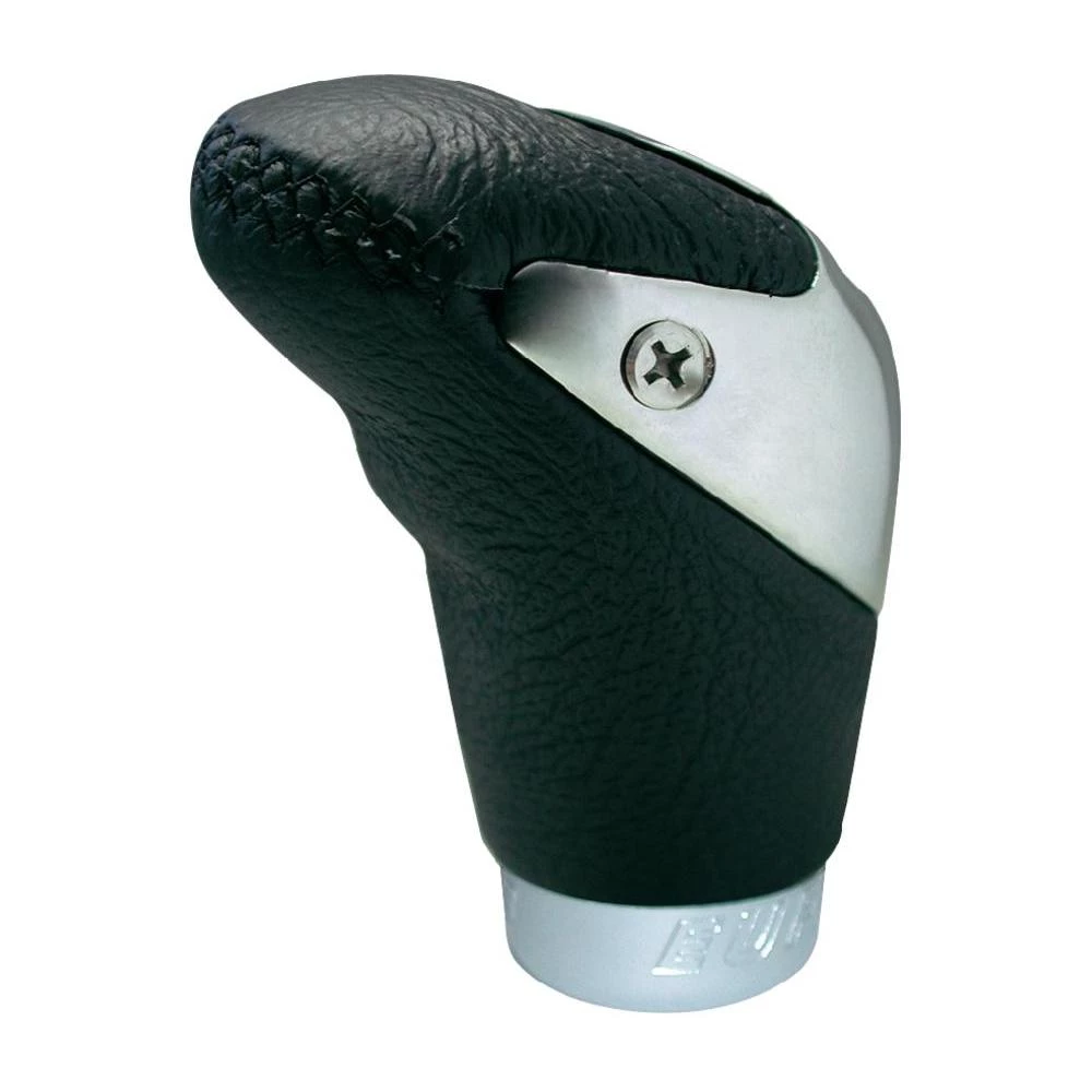 Ručka za mijenjanje, polirana,aluminij - koža slika