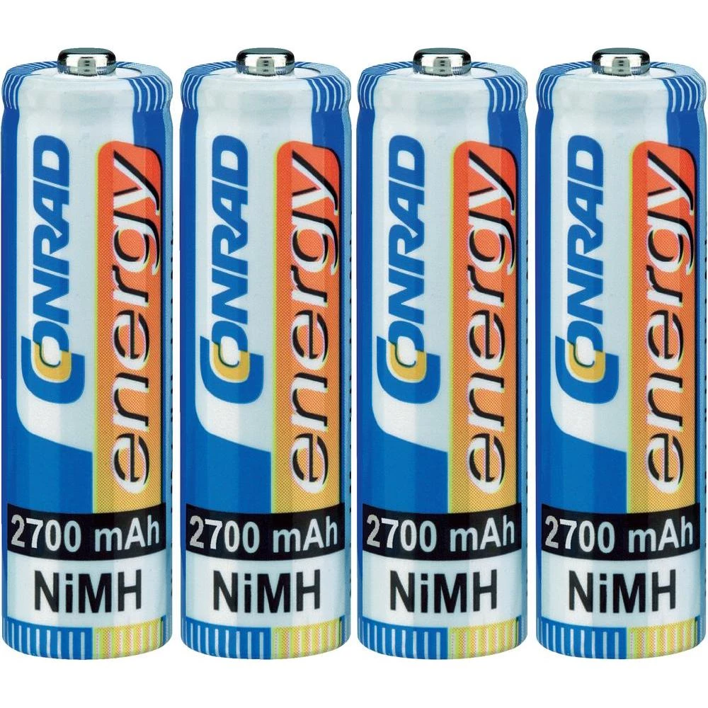 NiMH mignon akumulatori Conrad energy, 2700 mAh, komplet od 4 komada slika