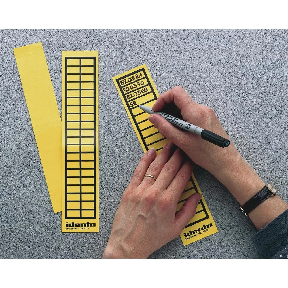 Naljepnice za individualno označavanje (1 mm), br. naljepnica na listu: 20, 6-17 slika