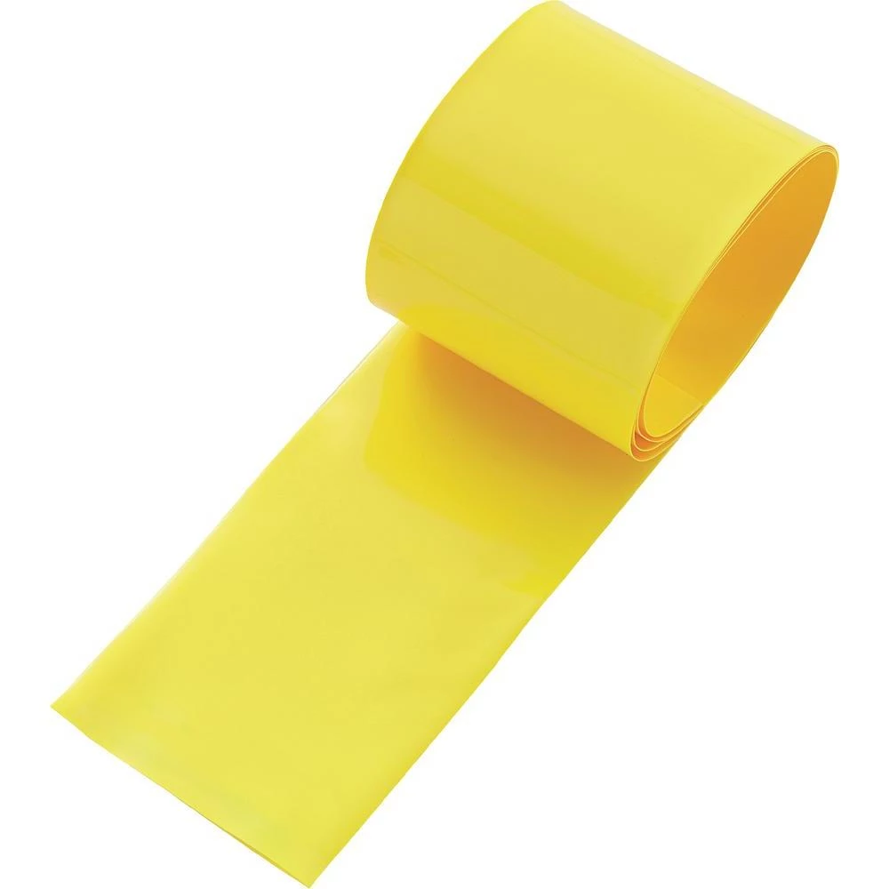 Skupljajuća cijev za akumulatorske baterije u boji, 2 : 1, 100 cm, žuta, Conrad slika