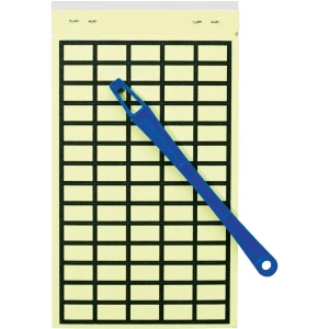 Etikete od tkane folije 600 komada HellermannTyton slika