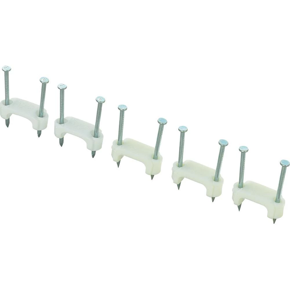 Dupli kablovska zateznica DNF17, bijela, KSS slika