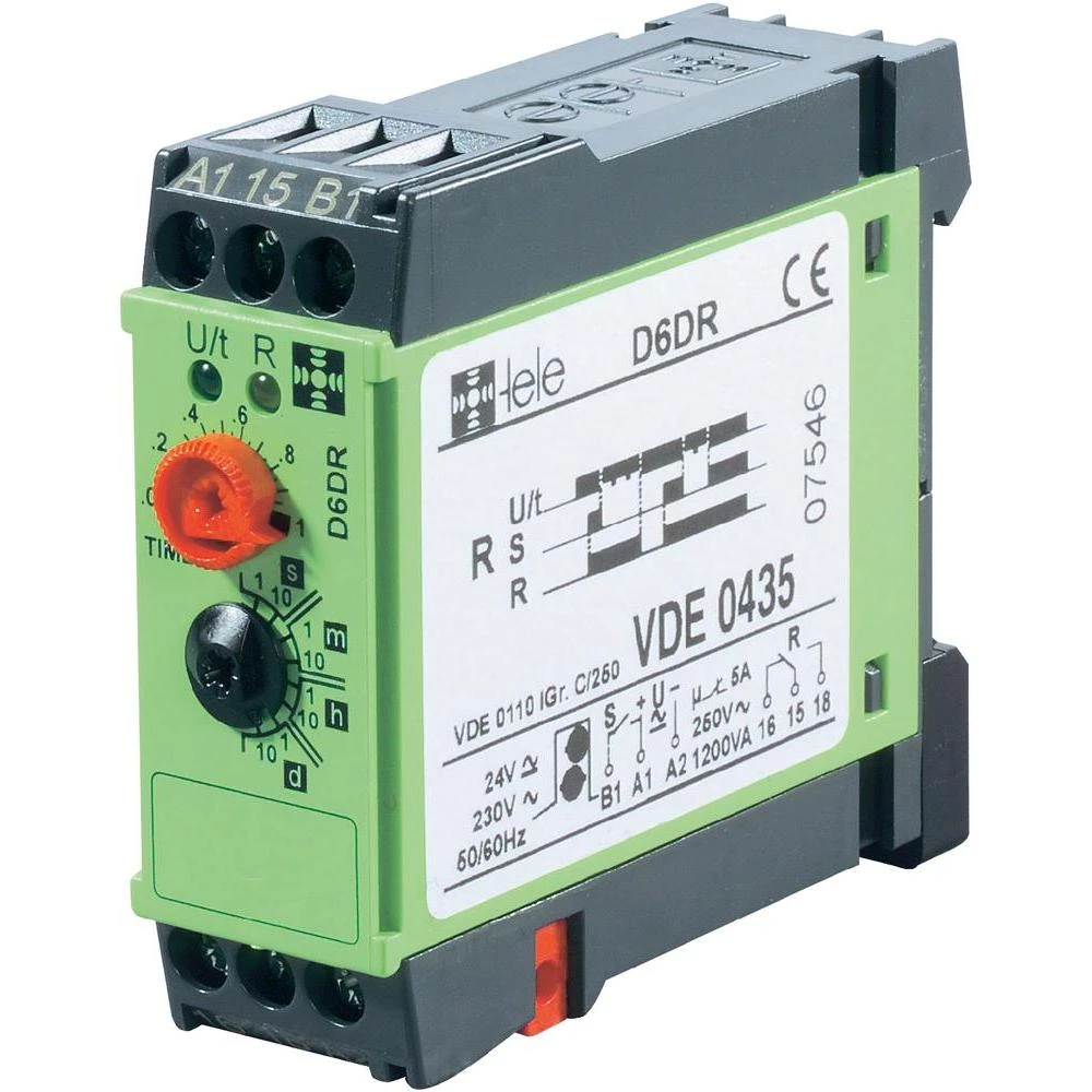 Vremenski relej SERIJA "DELTA"D6DR tele slika