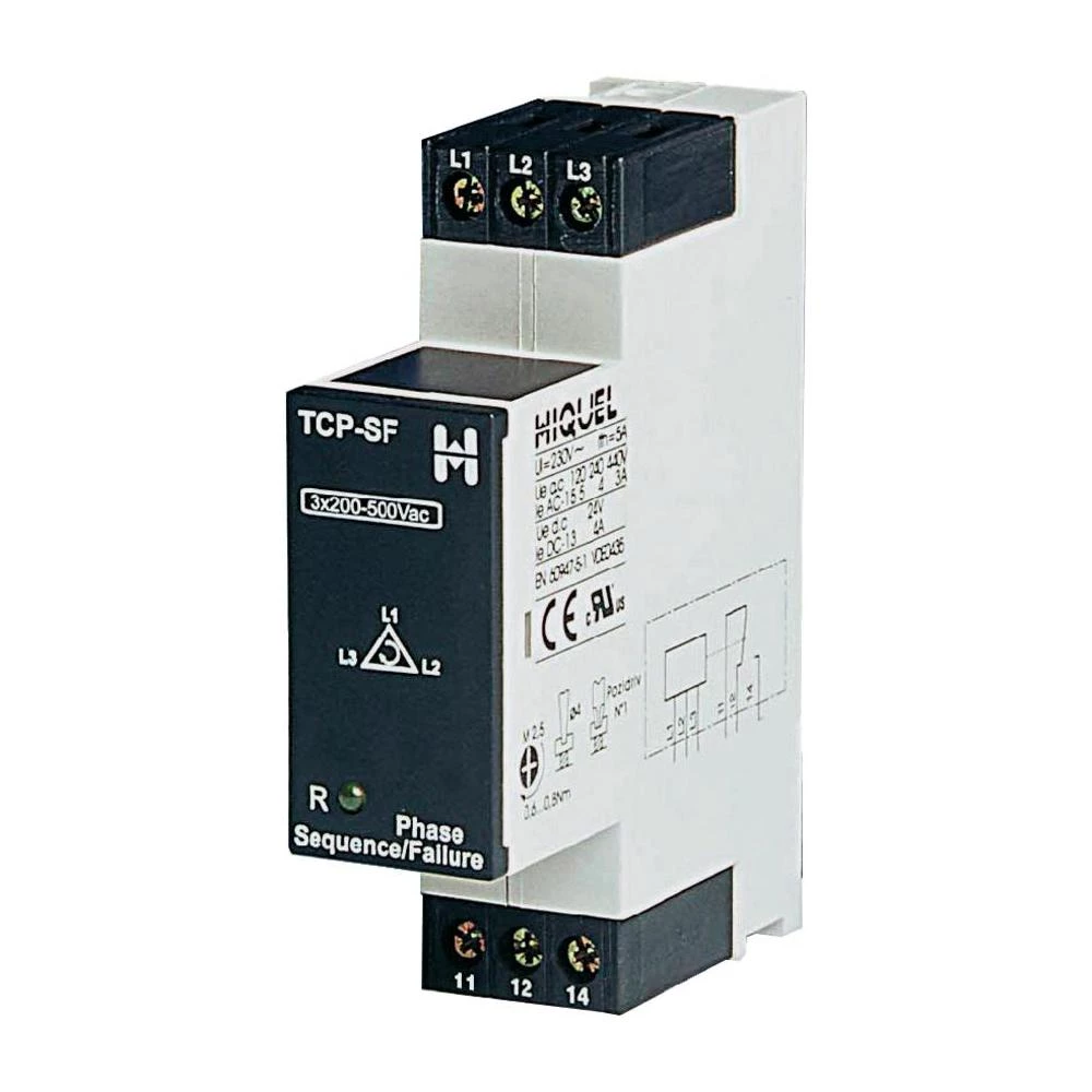 Relej za nadzor struje TCP-SF3X200-440 VAC Hiquel slika