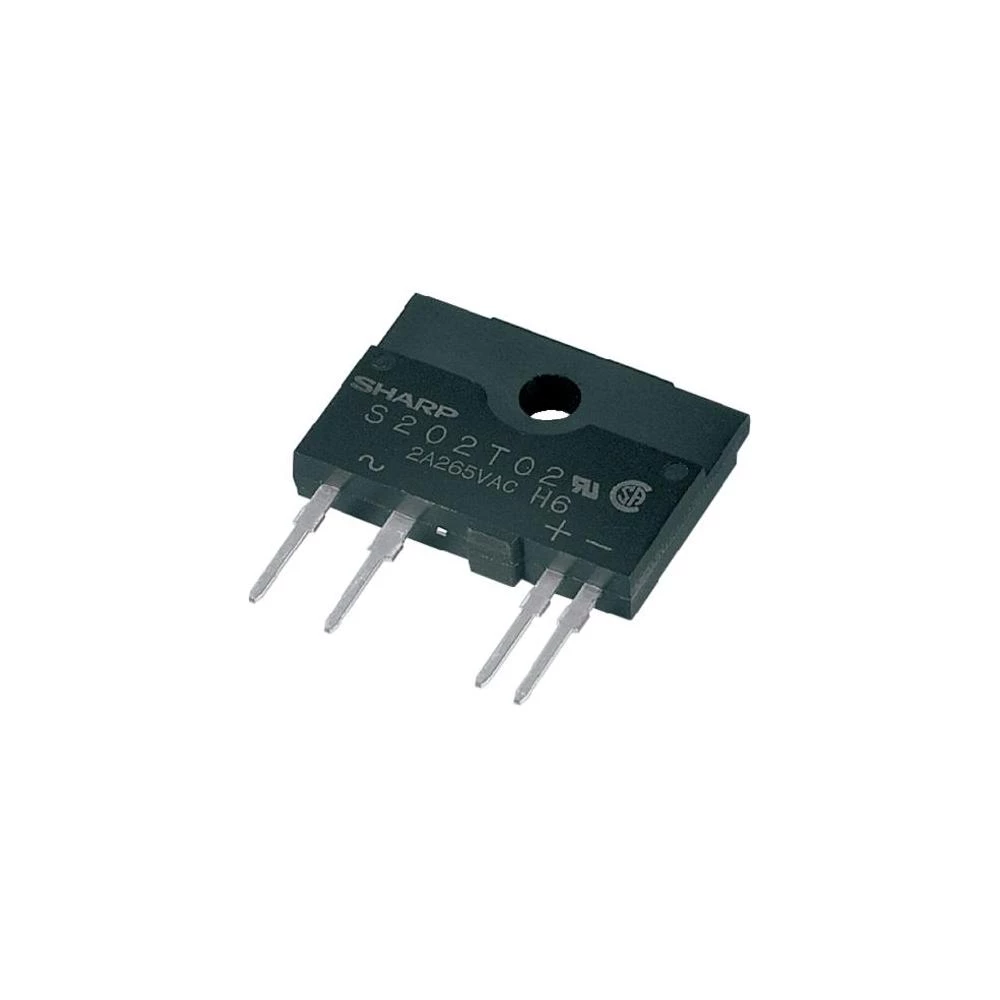 Elektronski teretni relej Sharp S 202 T02 preklopni napon 250 V/AC slika