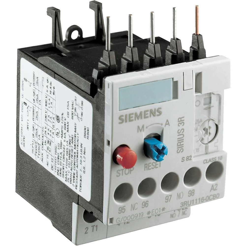SIRIUS-relej za preopterećenje3RU11 Siemens 3RU1116-1EB0 slika