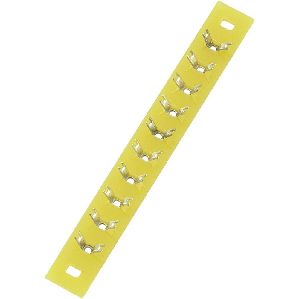 Letva za lemljenje, jednovrsna,br. polova: 10, 74 mm x 9 mm slika