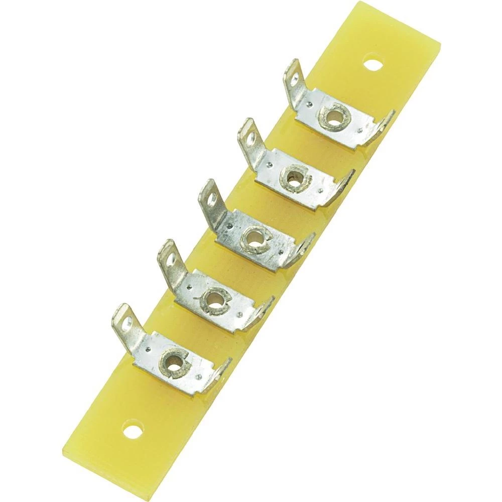 Letva za lemljenje, jednovrsna,br. polova: 5, 59 x 10 x 1,6 mm slika