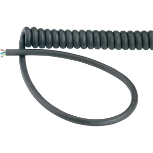 Spiralni kablovi H05VV-F 5G1,51000 mm crna LappKabel slika