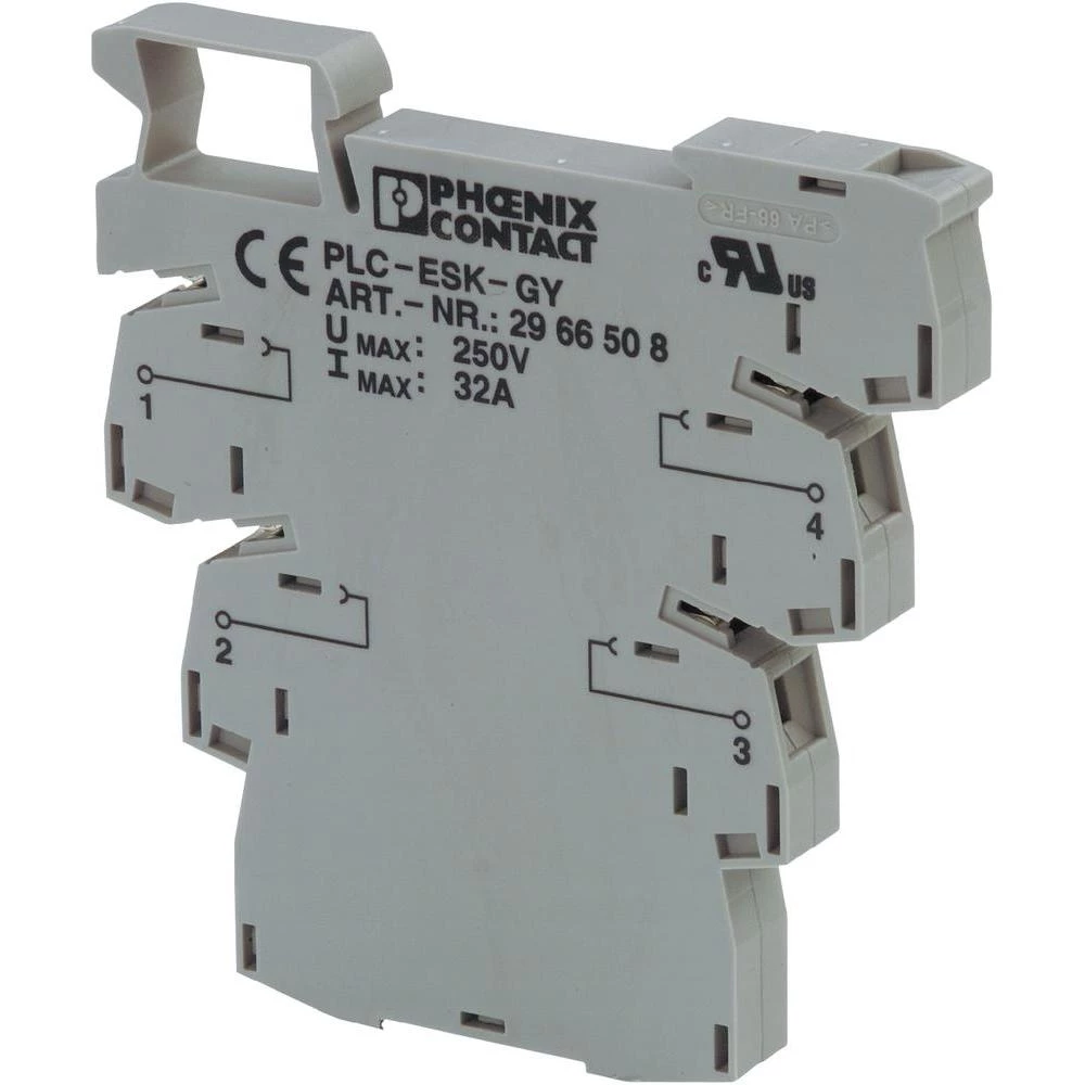 NAPAJALNA spojka 9 mm PLC-ESK GY Phoenix Contact slika