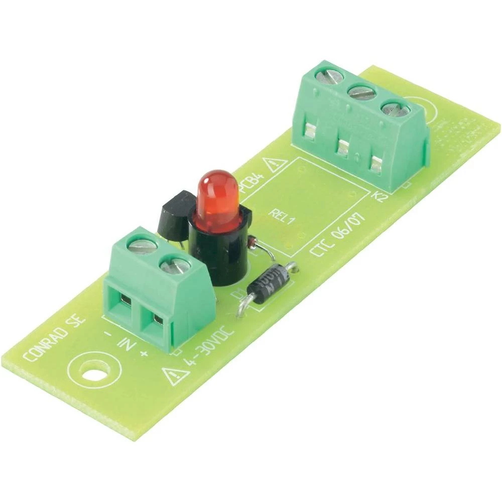 Relejna pločica REL-PCB4 bez releja slika