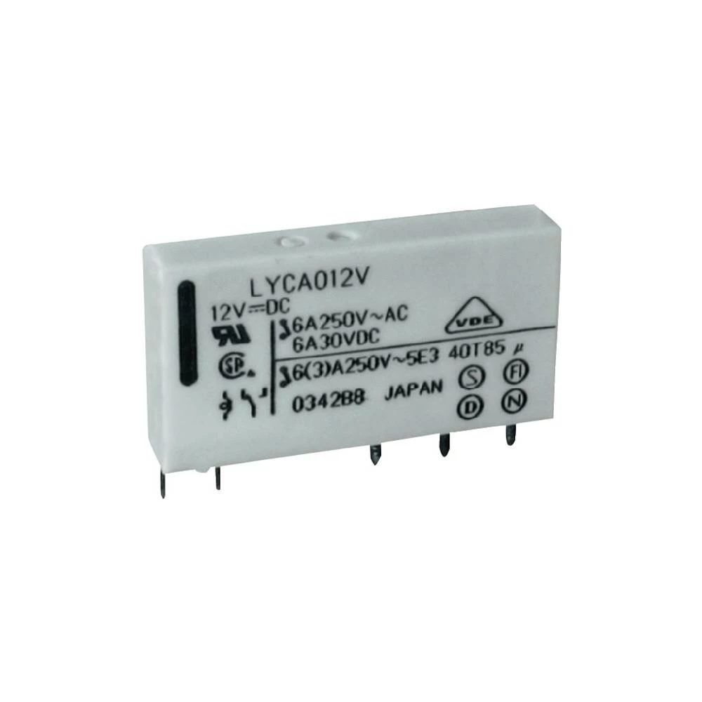 Mrežni relej FRT Fujitsu FTR-LYCA012V 12 V/DC 1 preklopni kontakt 6 A 250 V/AC slika