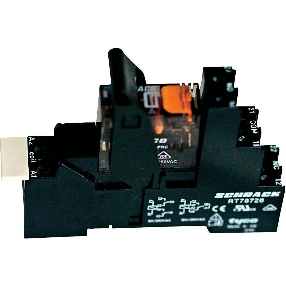 Relej TE Connectivity XT3S4S15, 115 V/AC, 1 x preklopni k.,16 A, 240 V/AC/maks. slika