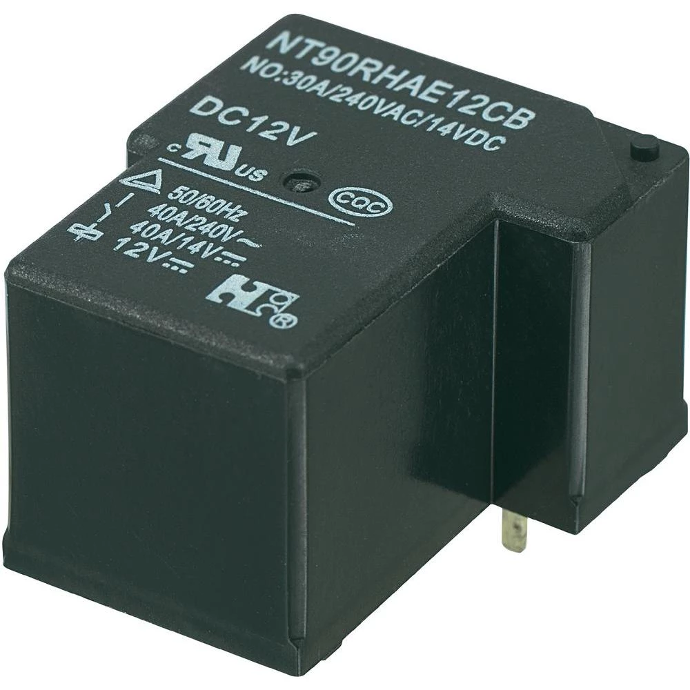 Snažan relej za štampanu pločicu NT90RHAE12CB, 12 V/DC, 1 x radni kontakt, maks. slika