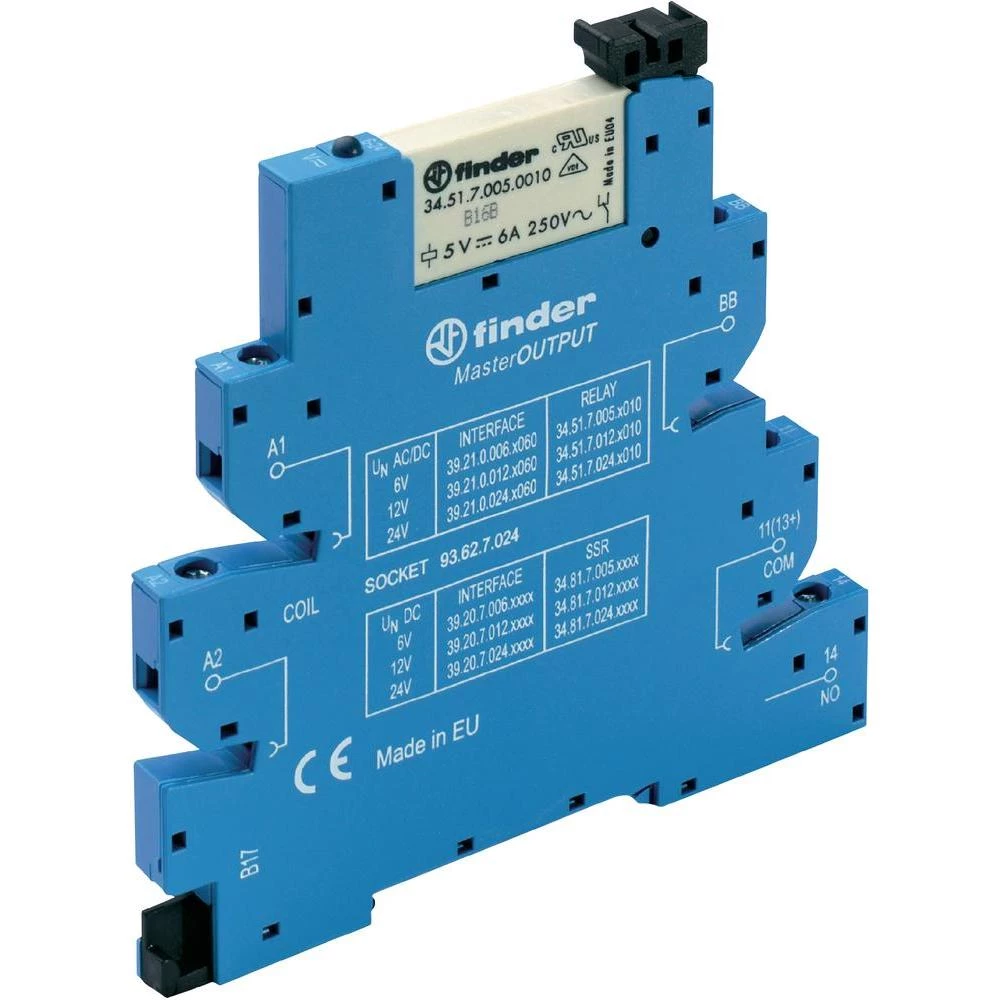 Podnožje za relej s izlazom zaelektromehanički relej Finder slika
