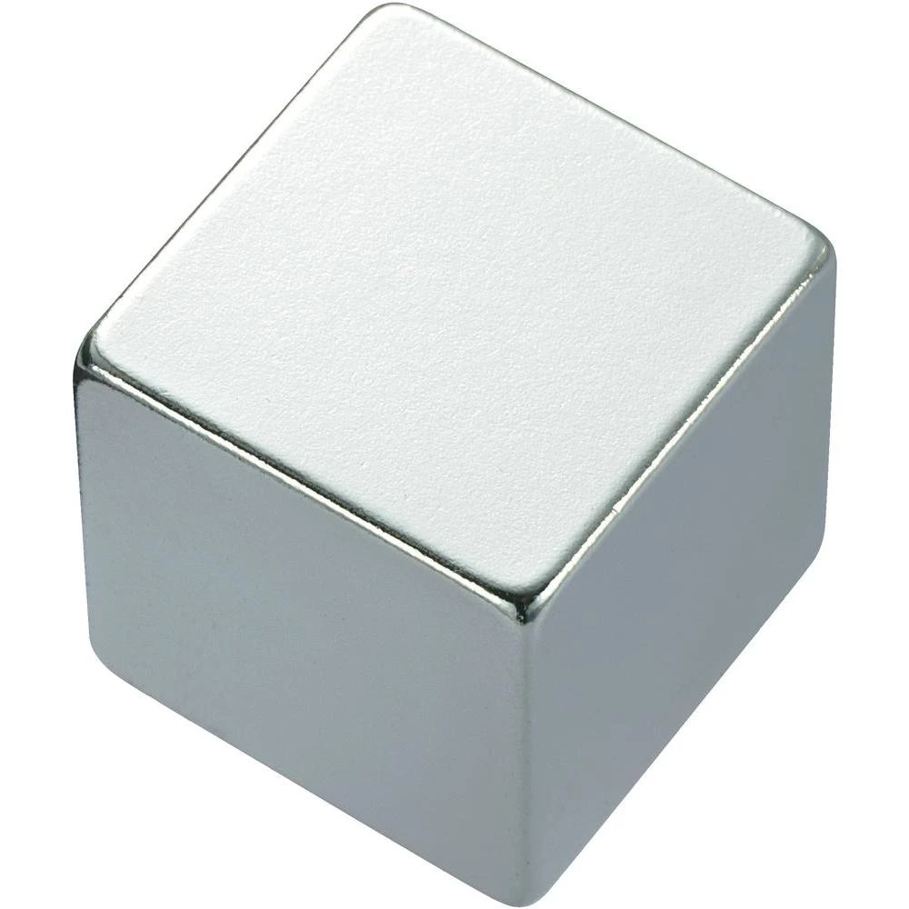 Pravokutni magnet NdFeB, (DxŠxV) 10 x 10 x 5 mm, materijal:N35, remanenca: 1,18- slika