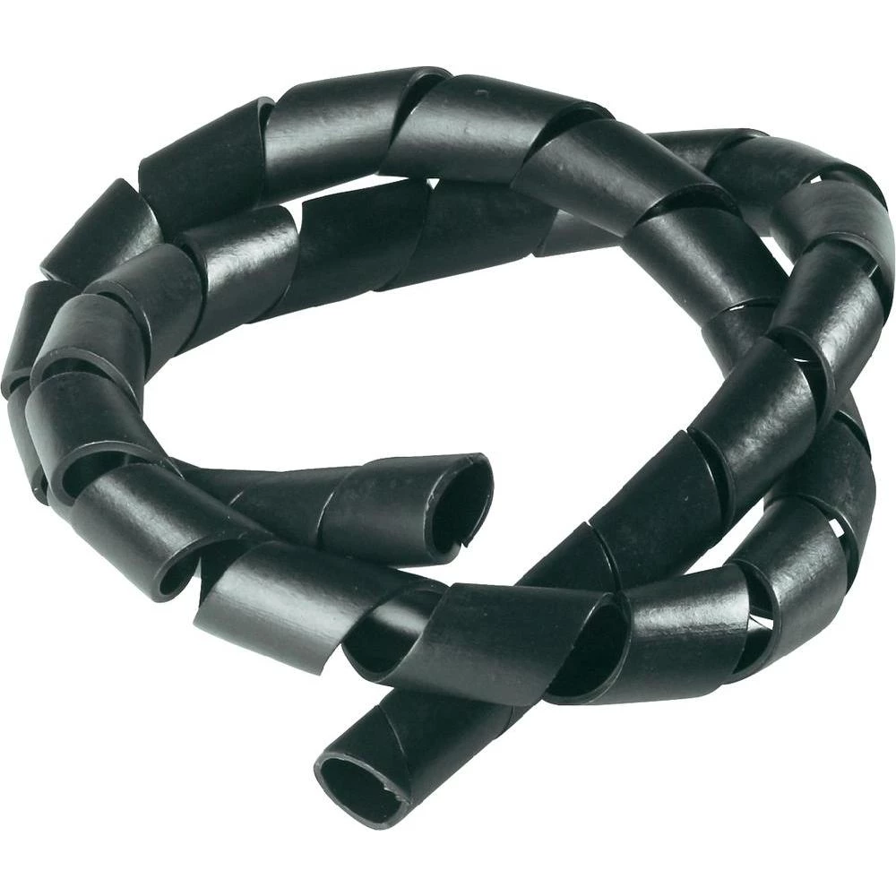 Spiralna cijev, pakirana, crna+G10273 slika