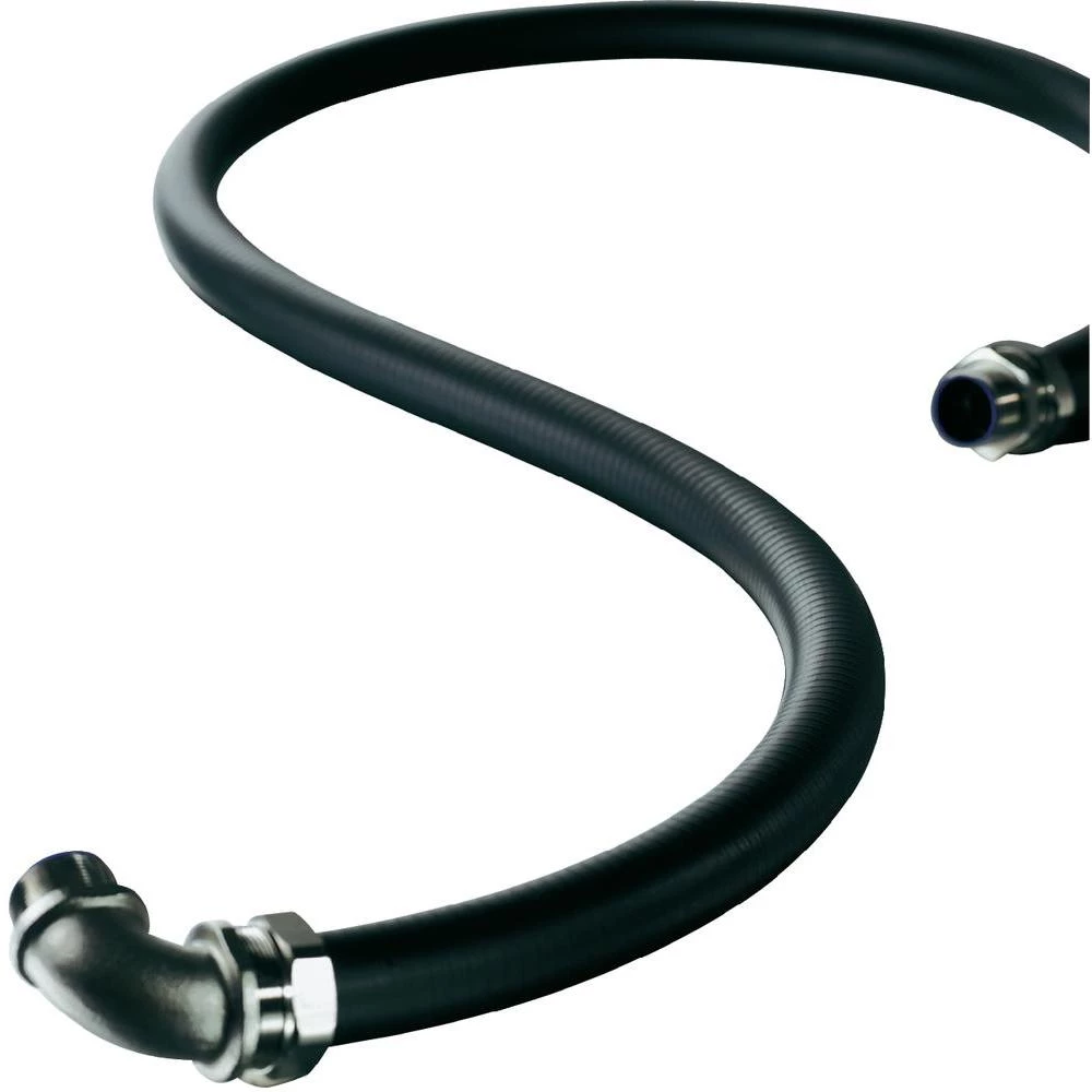 Fleksibilna cijev s metalnom zaštitom HelaGuard LTS, unutarnji O: 12.6 mm, crna, slika
