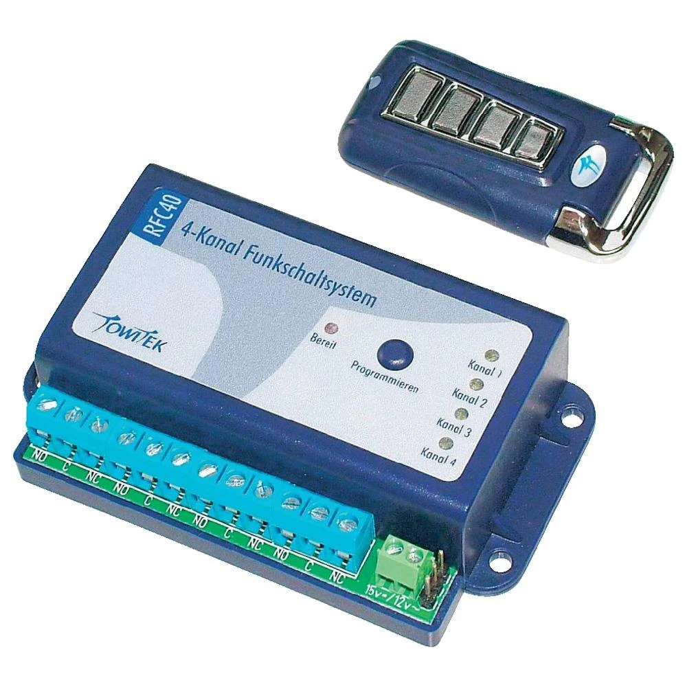 4-kanalni bežični preklopni sistem s ručnim odašiljačem slika