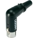 XLR-utični konektor, metalno kučište, br. polova: 3 HI-X3RF-M