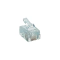 Modularni utikač RJ11 P 127 prozirna Lumberg slika
