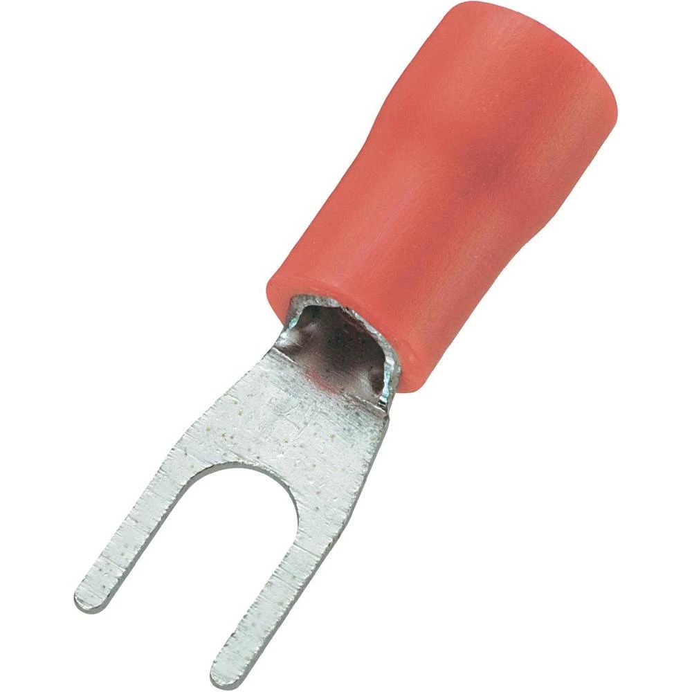Viličaste kablovske stopice ,presjek: 0.5 - 1.5 mm, crveni,Conrad slika