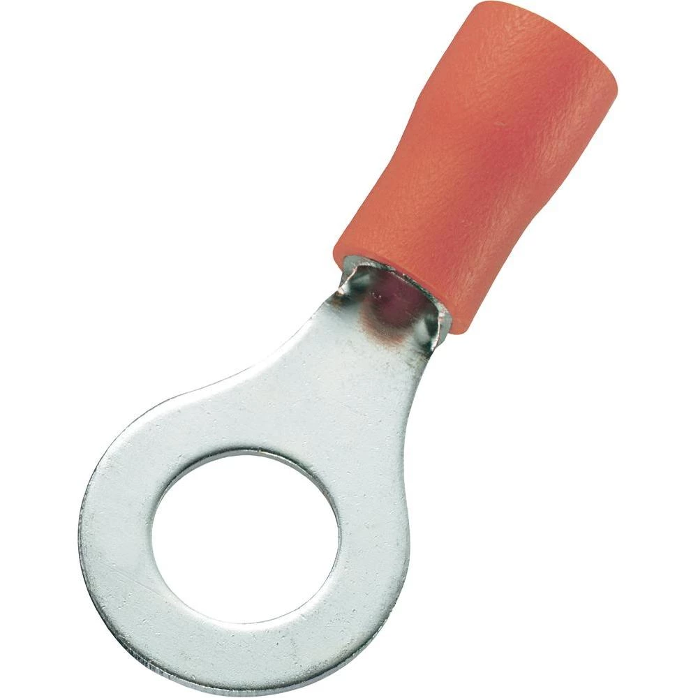 Prstenasti jezici, presjek: 0.5 - 1.5 mm, crven, Conrad slika