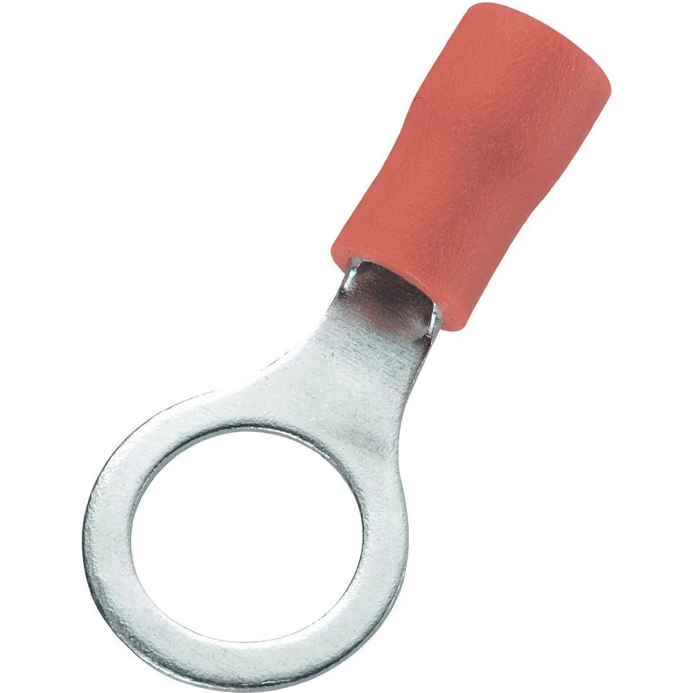 Prstenasti jezici, presjek: 0.5 - 1.5 mm, crveni, Conrad slika