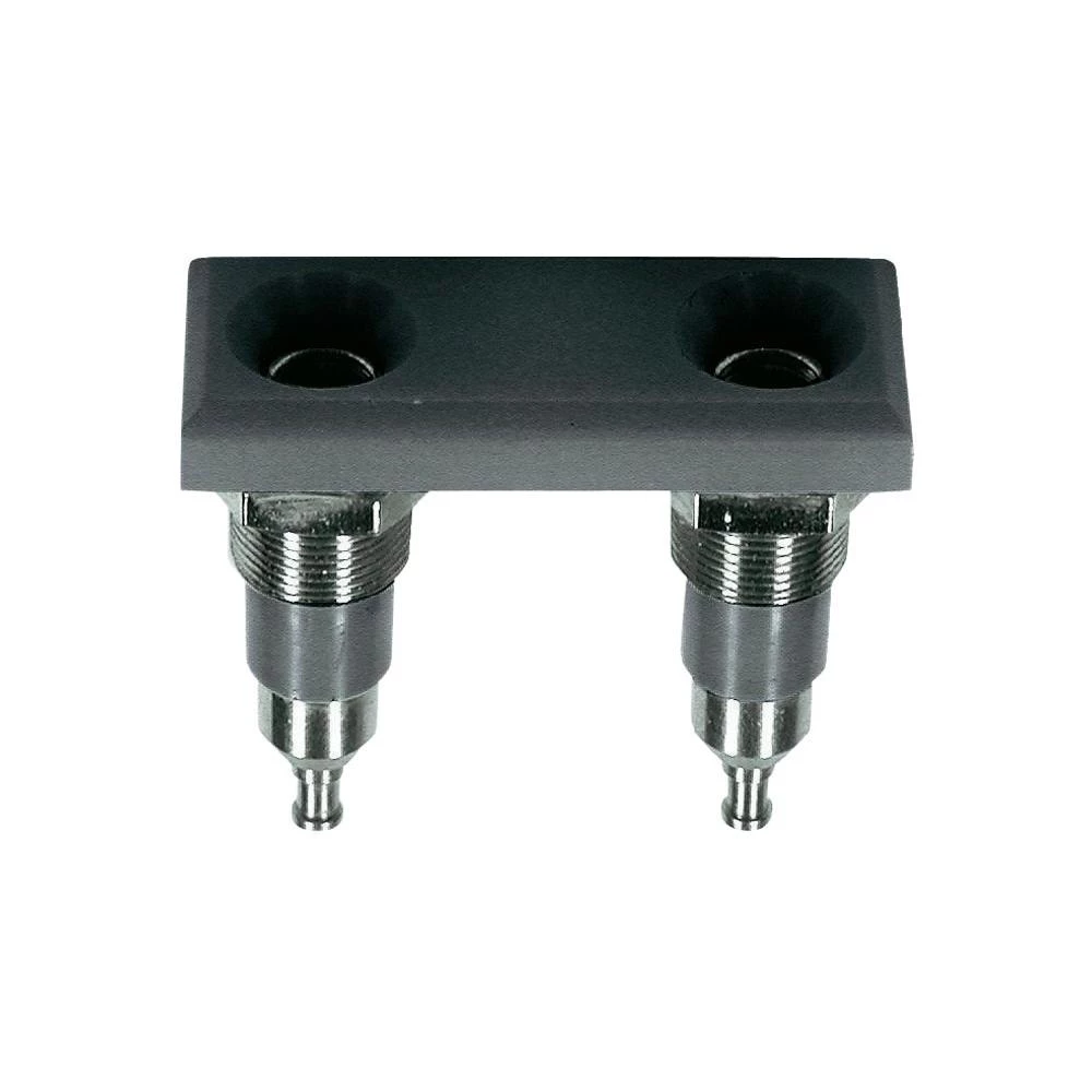 Ugradbena utičnica LB-I4/2P, priklop za lemljenje, O klina:4 mm, crna, LB-I4/2P slika