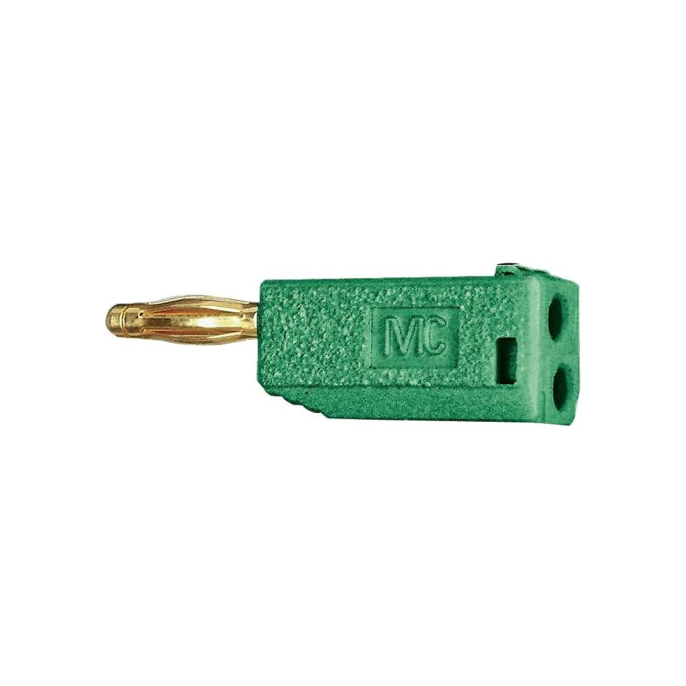 Lamelni utikač SLS205-A 2 mm zeleni 22.2615-25 MultiContact slika