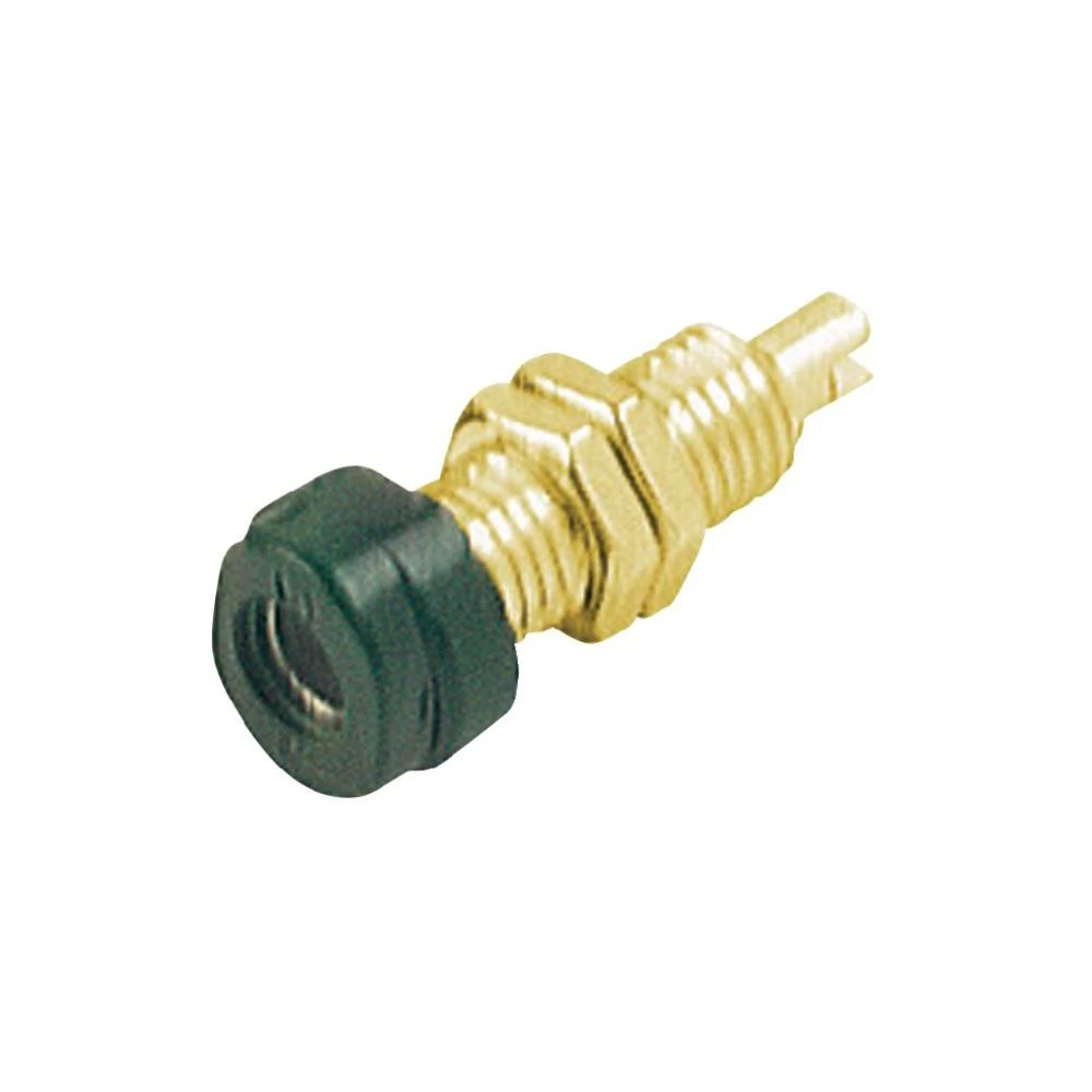 Ugradbeni ženski konektor BUG10Au zeleni BUG SKS Hirschmann slika