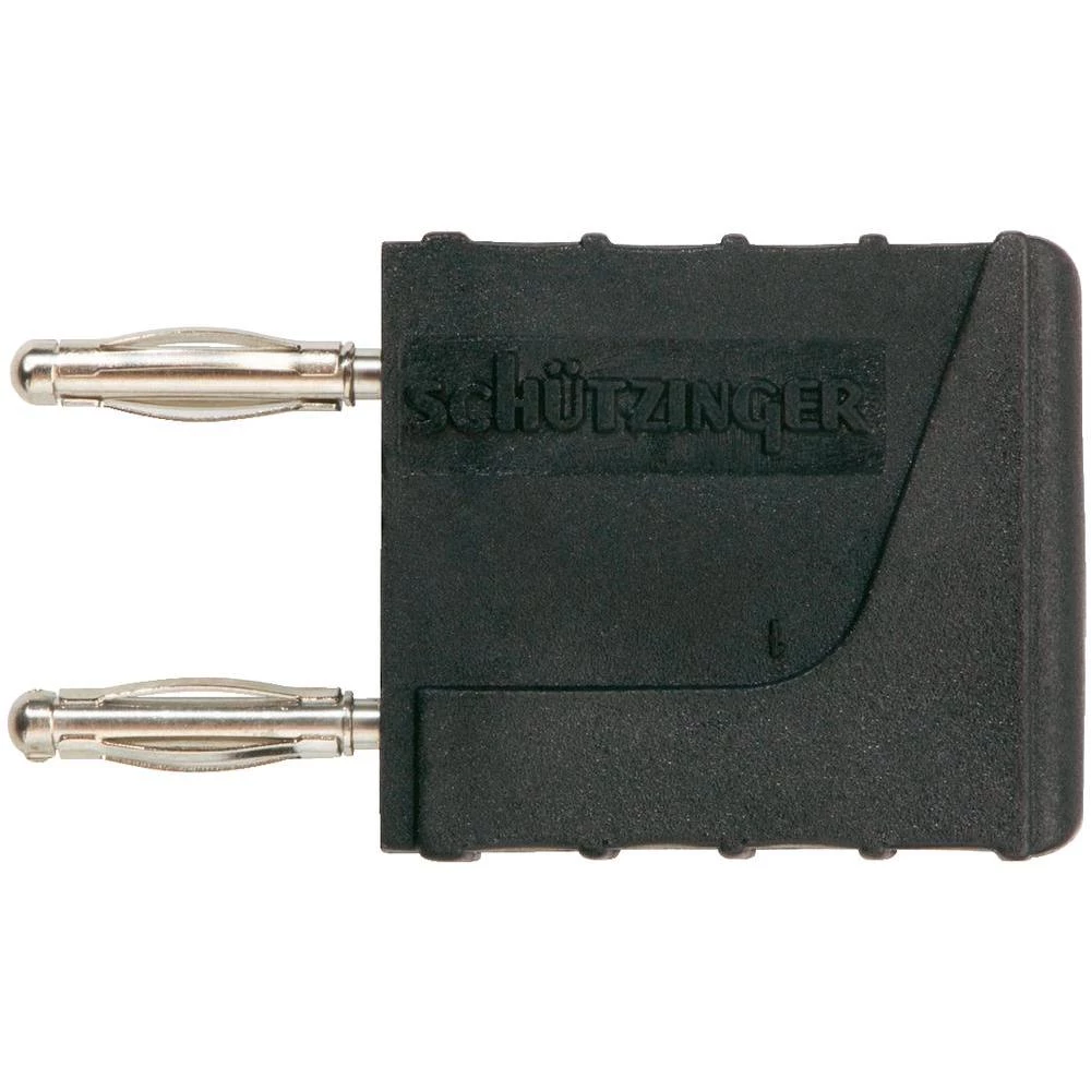 Utikač za kratki spoj KURZ 10-2IG M 30 V/AC/60 V/DC 10 A, crni, Schtzinger slika