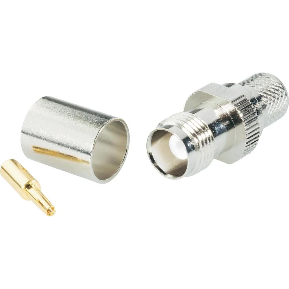 enski konektor za stiskanje TNC Konektor, ravan BKL Electronic slika