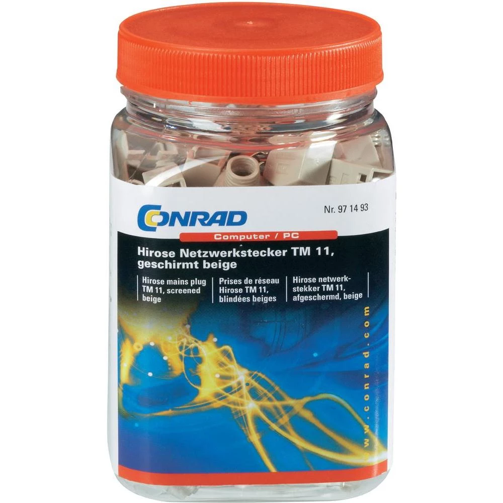 HIROSE BOX modularni utikač 40 komada bež slika