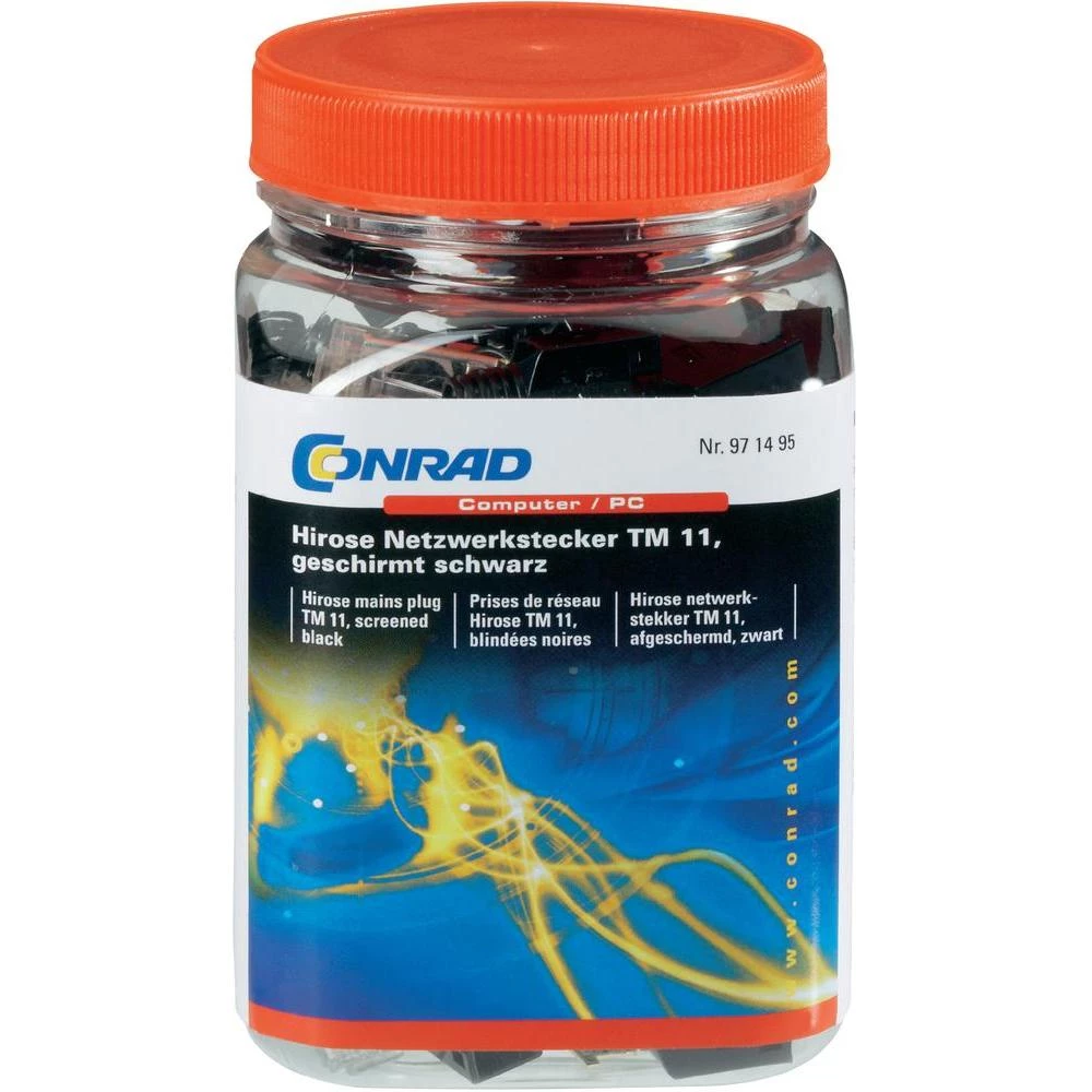 HIROSEBOX modularni utikač 40 komada crni slika