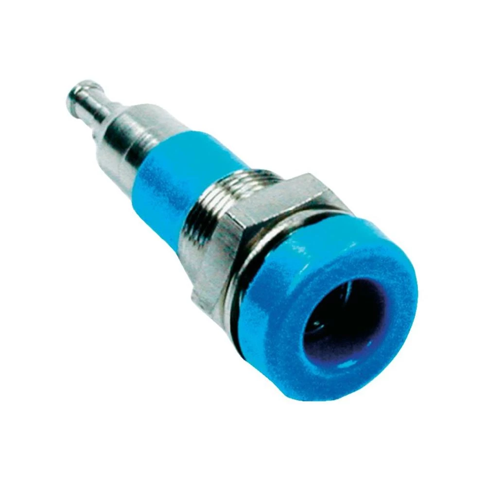 Ugradbena utičnica LB-I4R, priklop za lemljenje, O klina: 4 mm, crna, LB-I4R slika