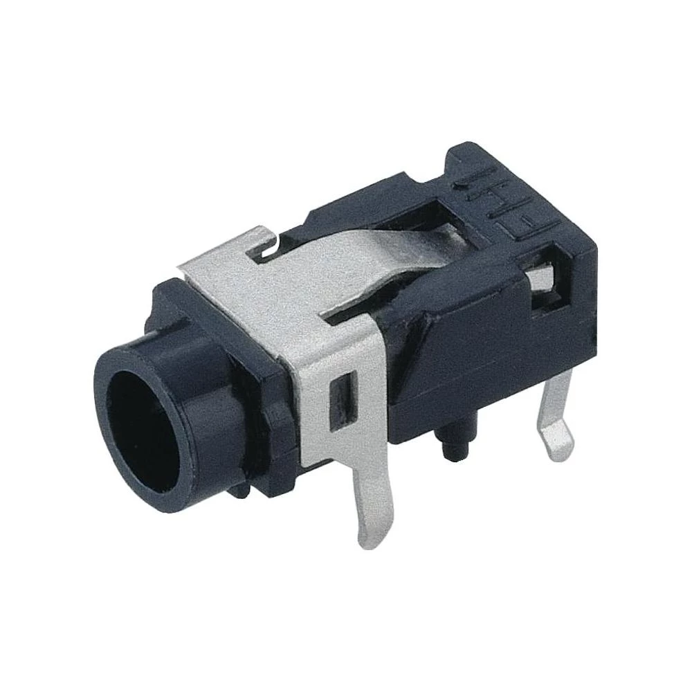 Ugradbena priključna doza za 3,5 mm banana utikač stereo br. polova=3/stereo slika